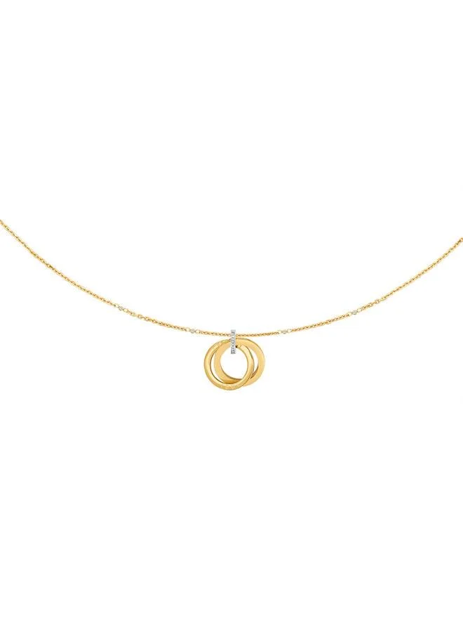 CERRUTI 1881 Beatrice Gold Plated Stainless Steel Necklace for Women 700mm
