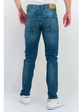 French Connection Men Slim Fit Washed Denim Jean, Blue  - Image 3