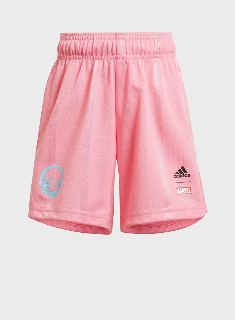 adidas طقم رياضي (تيشيرت + شورت)