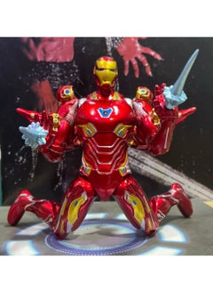 General Iron Man action figure model Avengers joint movable accessories detachable toy ornaments suitable for fans and friends birthday holiday gifts  - Image 4