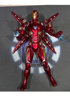 General Iron Man action figure model Avengers joint movable accessories detachable toy ornaments suitable for fans and friends birthday holiday gifts  - Image 1