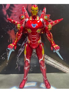 General Iron Man action figure model Avengers joint movable accessories detachable toy ornaments suitable for fans and friends birthday holiday gifts  - Image 2