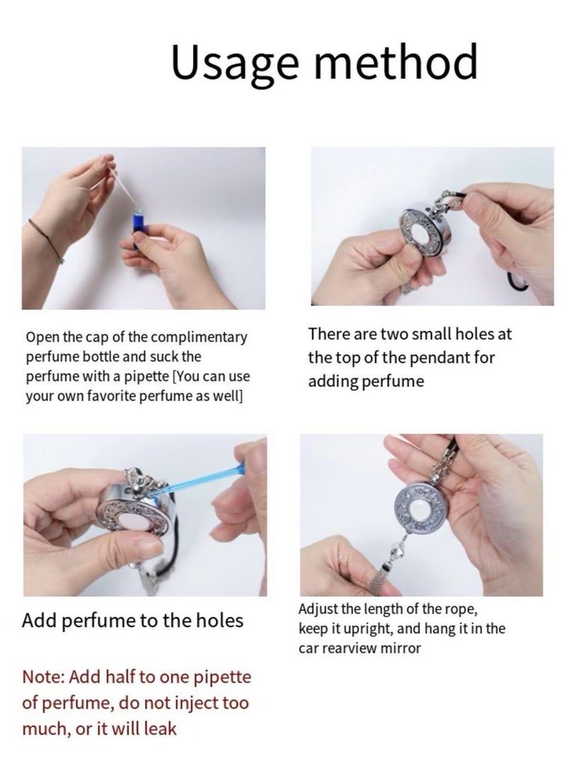 Premium Hanging Car Air Freshener – Long-Lasting Fragrance with Islamic Designs - Image 4