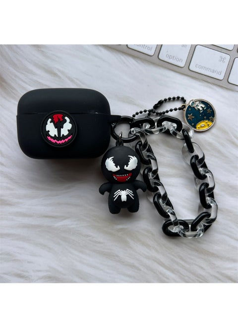 Suitable For Vivo TWS 4 Wireless Bluetooth Headset Protective Case IQOO TWS 2 Cartoon Charging Box Soft Case-Colour:08+ Pendants-Model:iQOO TWS 2