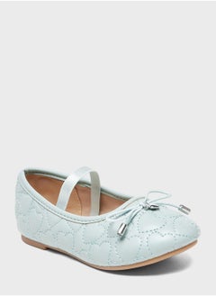 shoexpress Kids Quilted Ballerinas  - Image 2