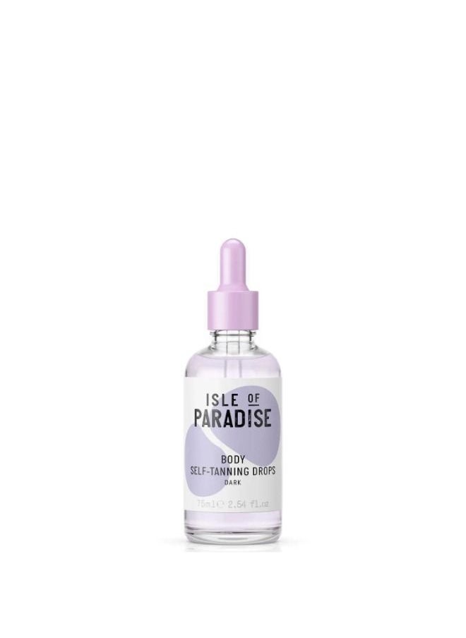 ISLE OF PARADISE BODY DROPS 75ML - DARK 