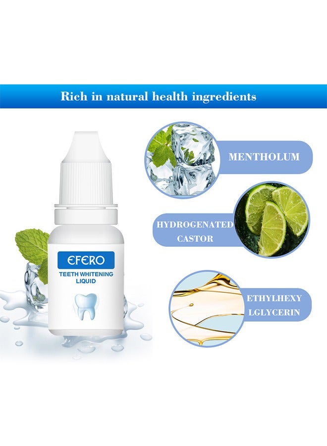 efero Teeth Whitening Essence Powder Clean Oral Hygiene Whiten Teeth Remove Plaque Stains Fresh Breath Oral Hygiene Dental Tools - Image 4