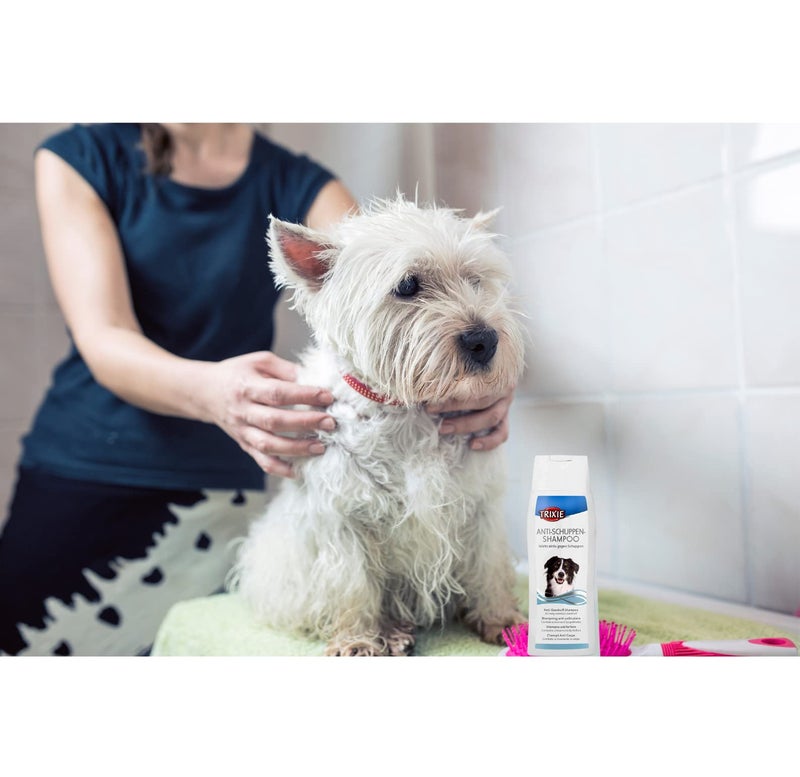 Trixie Anti-Dandruff Deep Treatment Dog Shampoo Also Replenish Coats for Pomeranian, Shihtzu, Rottweiler, 250ml - Image 4