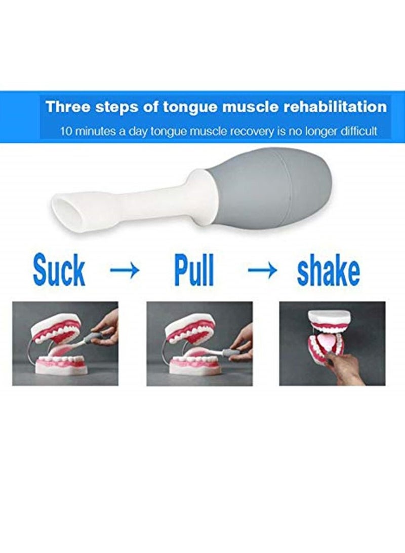 Y&D Jaw Exerciser Kit Mouth Oral Lips Muscle Training Device Recovery Tongue Trainer Puller for Dysarthria Muscle- 5 in 1 Sensory Therapy Tool Silicone Massager - Image 2