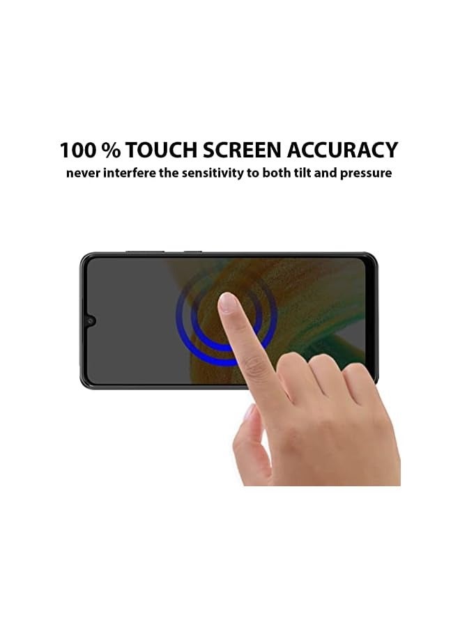 PROMASS Privacy Screen protector compatible with Galaxy A33 5G Screen Protector Tempered Glass [Anti-Glare][HD Full Coverage][Easy Installation][Scratch Resistant][9H Hardness] - Image 3