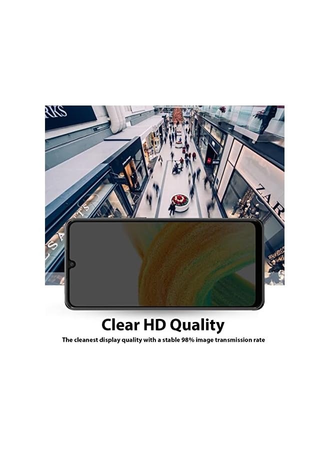 PROMASS Privacy Screen protector compatible with Galaxy A33 5G Screen Protector Tempered Glass [Anti-Glare][HD Full Coverage][Easy Installation][Scratch Resistant][9H Hardness] - Image 5