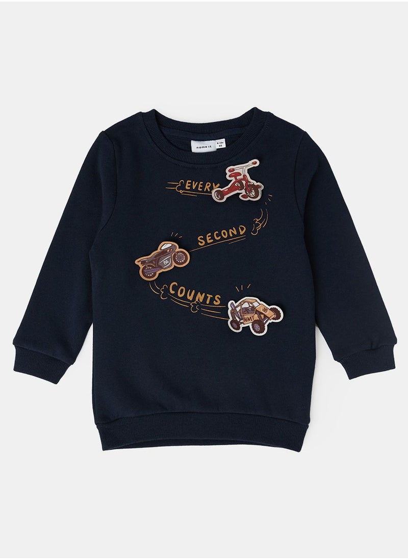 NAME IT - Kids Long Sleeve Sweatshirt - Image 1