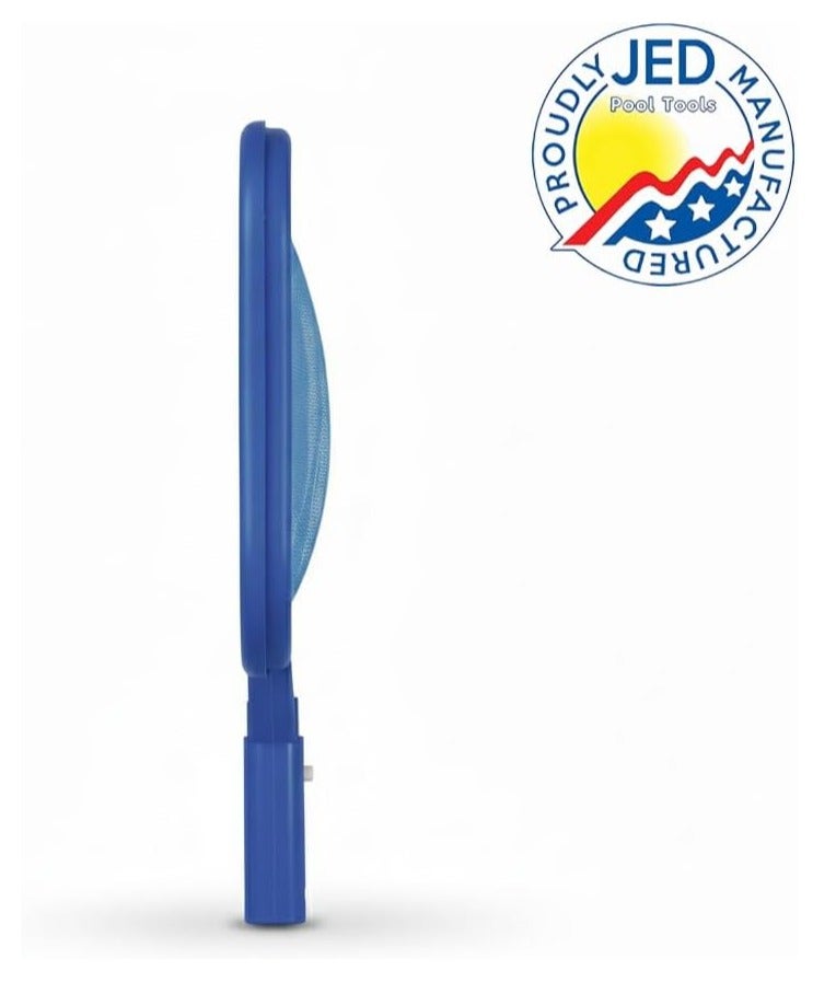 Jed Pool Skimmer Head – Durable Swimming Pool Leaf Skimmer Net for Cleaning Leaves, Debris & Dirt, Heavy Duty Pool Cleaning Tool Compatible with Standard Telescopic Poles for Pool Maintenance - Image 2