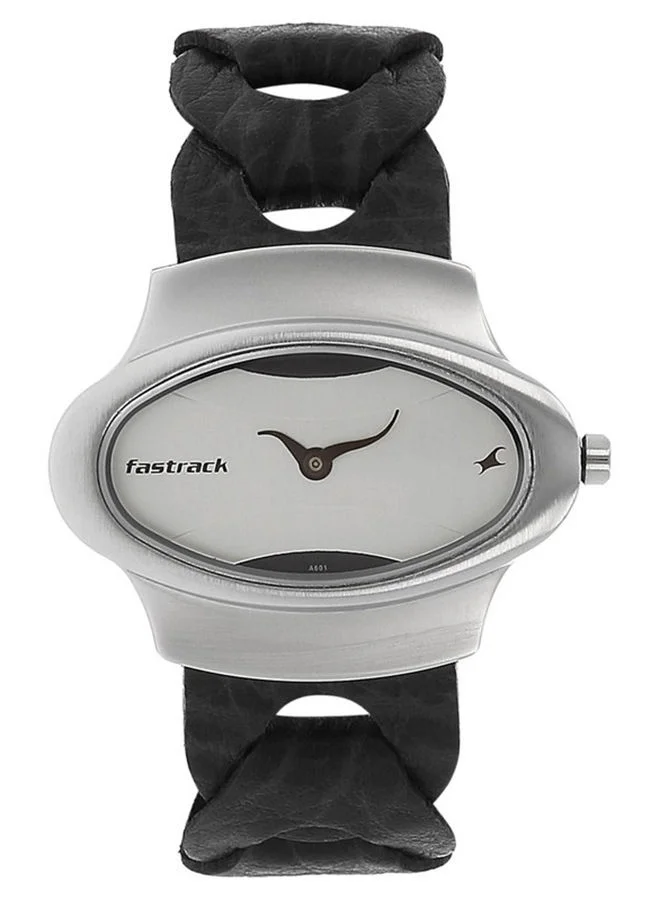 fastrack Leather Analog Wrist Watch 6004SL01