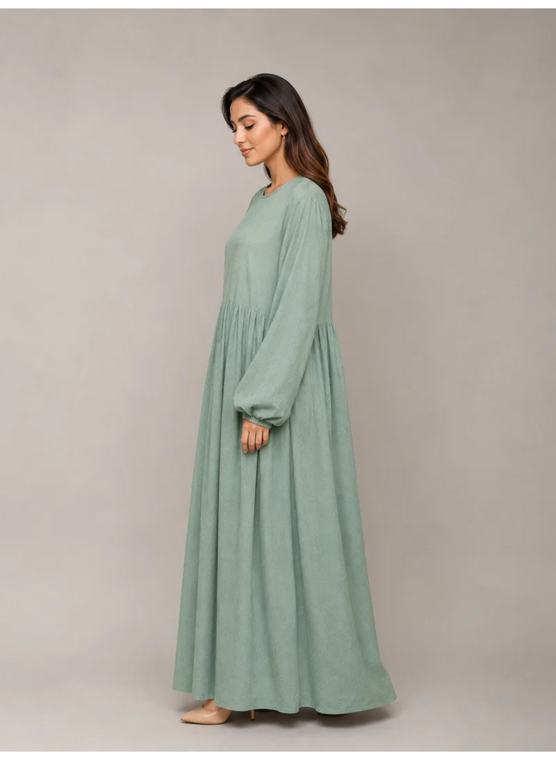 Ophelia Paris Abaya Maxi Dress for Women – Premium Dubai Style Modest Long Dress for Everyday & Special Occasions
