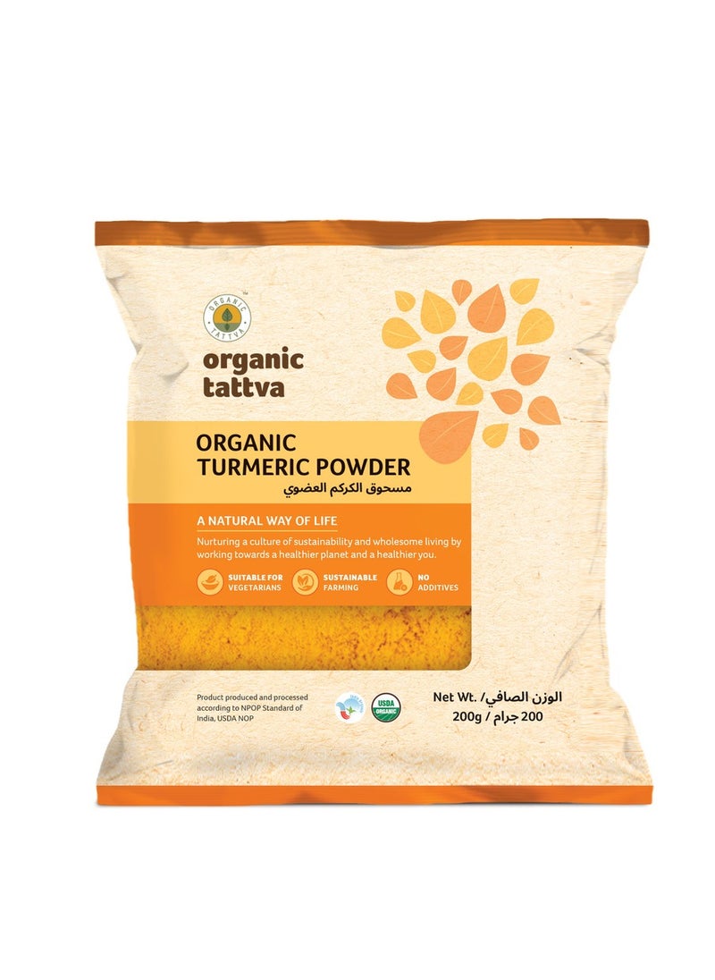 Organic Tattva - Organic Turmeric Powder 200g - Image 1