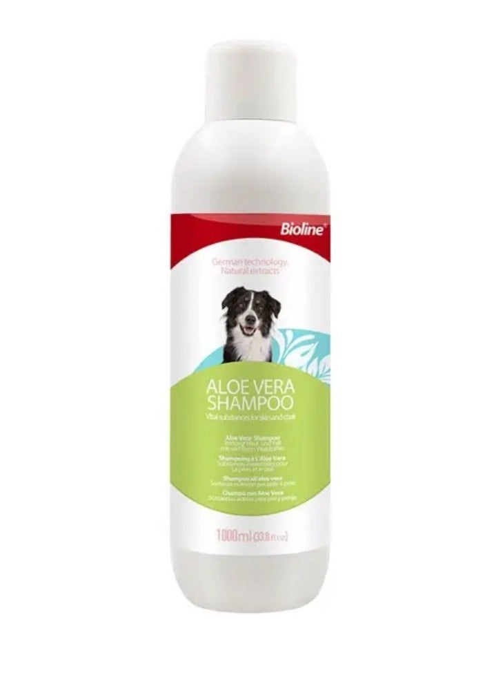 بايولاين شامبو بيولاين للكلاب بخلاصة الصبار 1 لتر