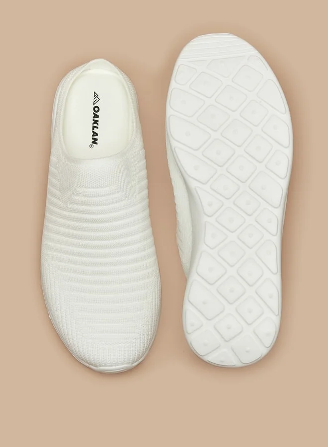 شو اكسبرس Women's Textured Slip-On Mules