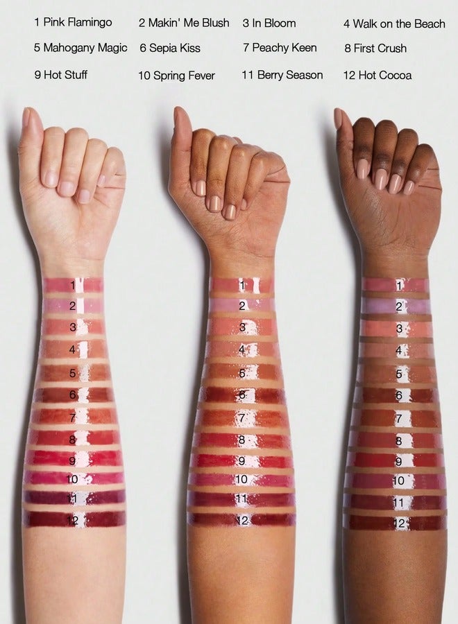 SHEGLAM POUT-PERFECT SHINE LIP PLUMPER MAHOGANY MAGIC - Image 4