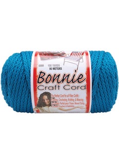 Bonnie Macrame Craft Cord 6Mmx100Ydsapphire Teal