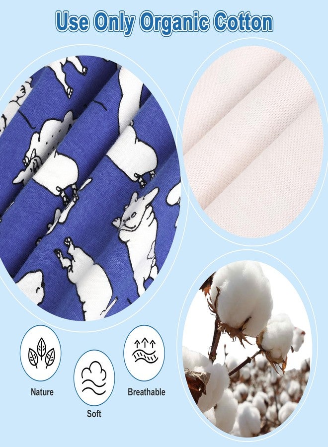 MooMoo Baby Leakproof Diaper Pants for Boys and Girls 2 Packs Reusable and Absorbent Protection for Potty Training - Image 3