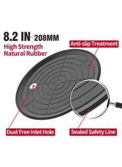 NIKTION NIKTION Electric Vacuum Suction Cup Heavy Duty Lifter Vacuum Suction Cup Panel Lifter for Lifting Glass Tile Auto Windshield Flat Goods 286 lbs Load Capacity  - Image 5