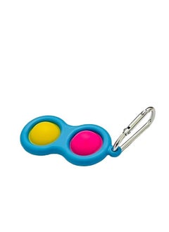 Toyland Simple Dimple Pop it Fidget Keychain Toy Assorted Color  - Image 4