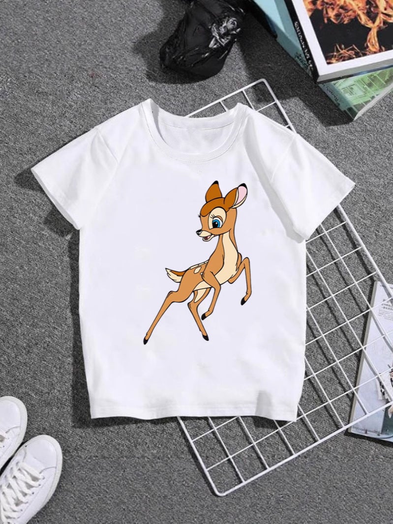 Export Kidsren'S Cute Baby Tops Tom And Jerry Printed Short-Sleeved T-Shirts Family Wear Kidsren'S Clothing - Image 3