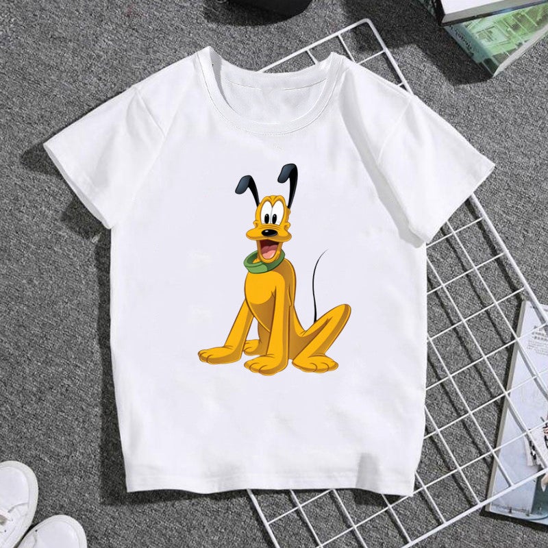Export Kidsren'S Cute Baby Tops Tom And Jerry Printed Short-Sleeved T-Shirts Family Wear Kidsren'S Clothing - Image 1