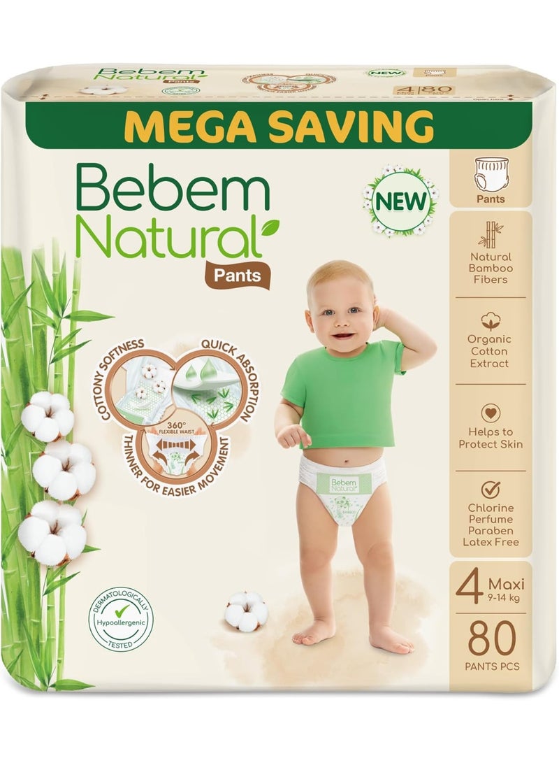 Bebem Mega Pack Of 76 Maxi Pants Diapers - Size 4 - Image 1