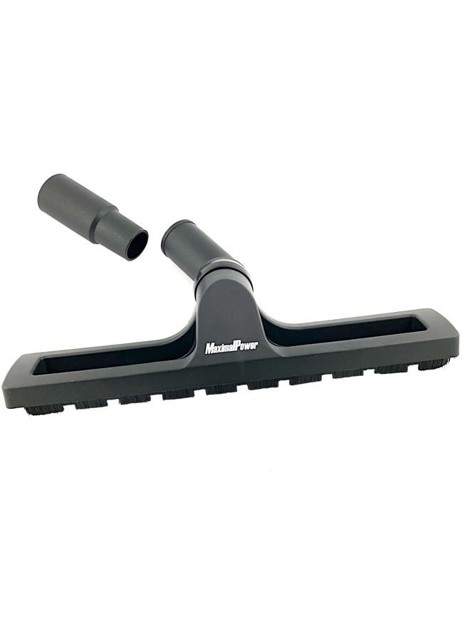 MaximalPower Replacement 12" Vacuum Brush Head Attachment with Adapter for Select Upright and Canister Vacuum Cleaners | 360° Floor Brush Attachment with 1.39 Inch 35.5 mm for Hose Adapter - Image 1