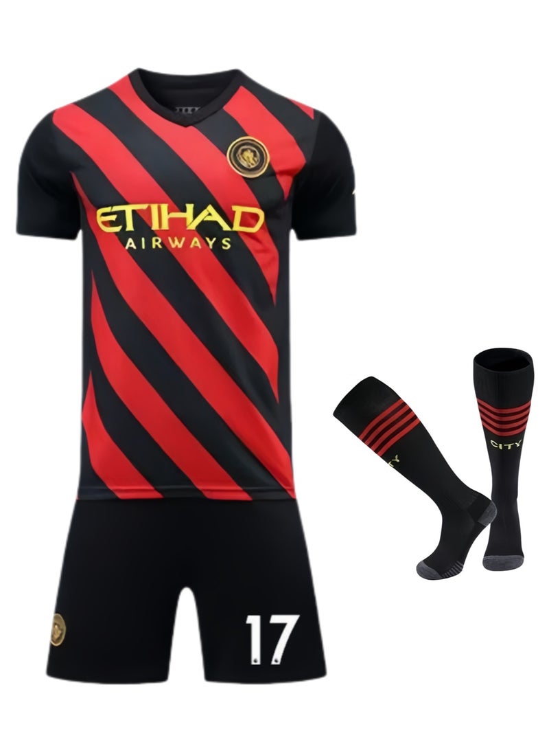 SKT Shiketro 3-Piece Adult Children's Football Jersey No. 17  - Image 1