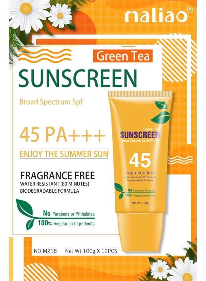 maliao Green Tea Spf 45Pa+++ Waterresistant Sunscreen - Image 5