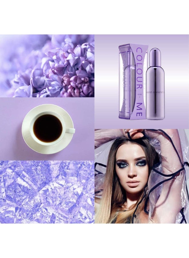 COLOUR ME VIOLET WOMAN EDP 100ML - Image 4