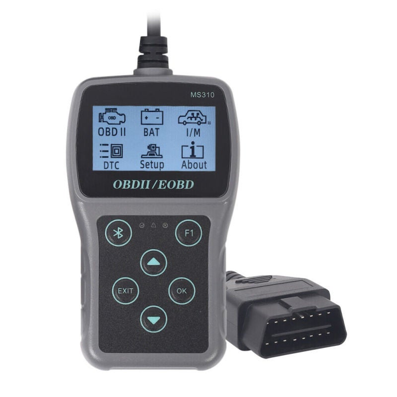 OBD2 Scanner: 2.4 Inch Grey Display, Built-in DTC Search Library, 2.5 Foot Cable - Battery-free Operation, Code Reader for Car Engine Diagnostic, Vehicle Emission Check & DIY Car Owners - Image 3