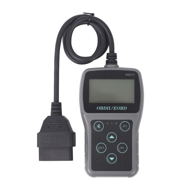 OBD2 Scanner: 2.4 Inch Grey Display, Built-in DTC Search Library, 2.5 Foot Cable - Battery-free Operation, Code Reader for Car Engine Diagnostic, Vehicle Emission Check & DIY Car Owners - Image 1