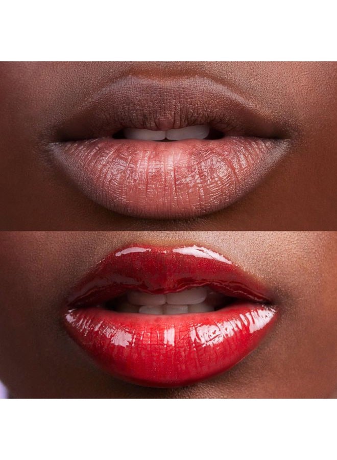 Kosas Wet Lip Oil Gloss - Hydrating Lip Plumping Treatment with Hyaluronic Acid & Peptides, (Jaws) - Image 4