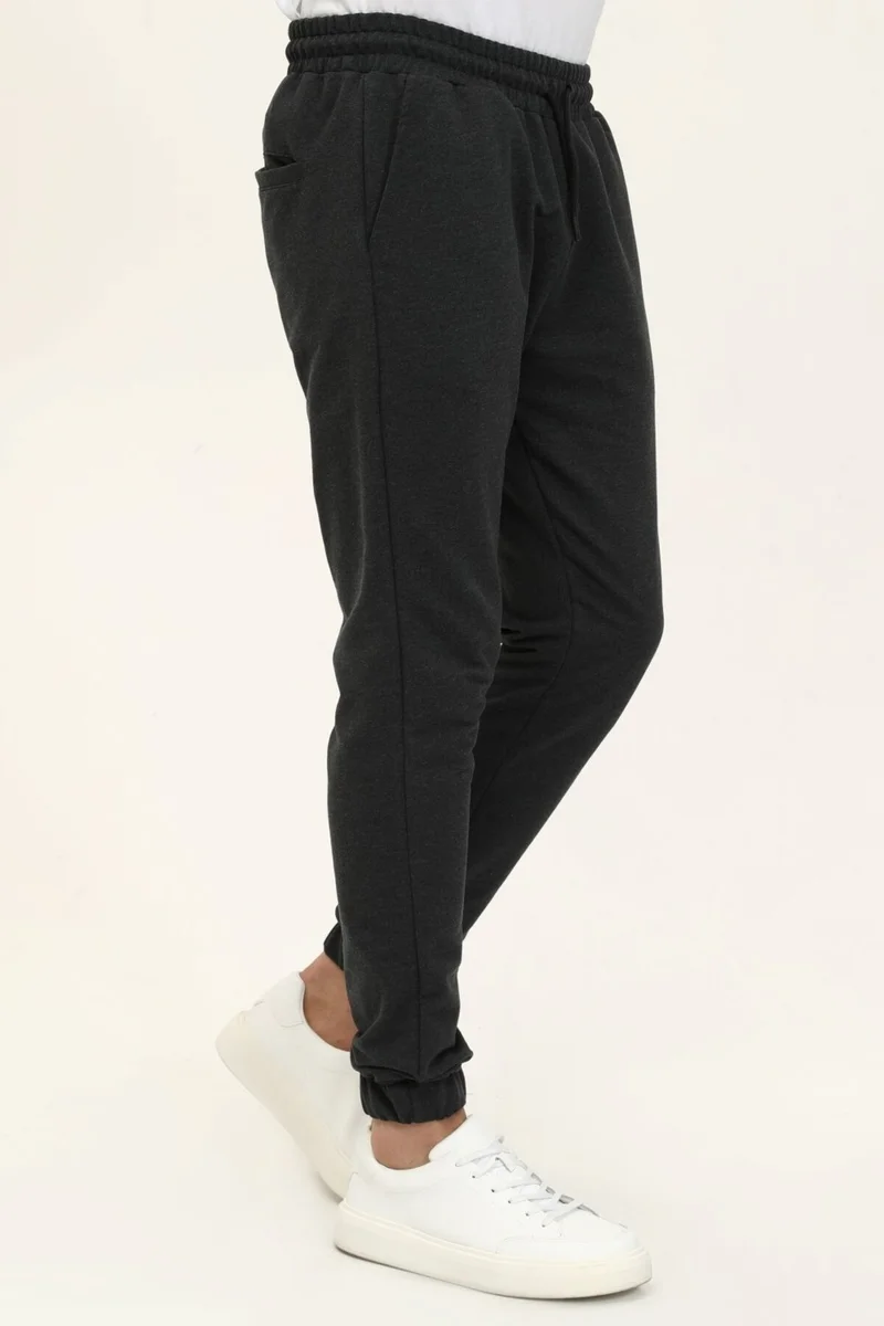 Defy's Men's Fleto Pocket Detailed Jogger Anthracite - S