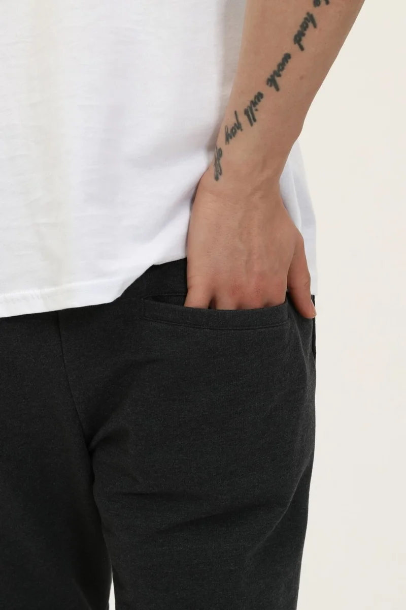 Defy's Men's Fleto Pocket Detailed Jogger Anthracite - S