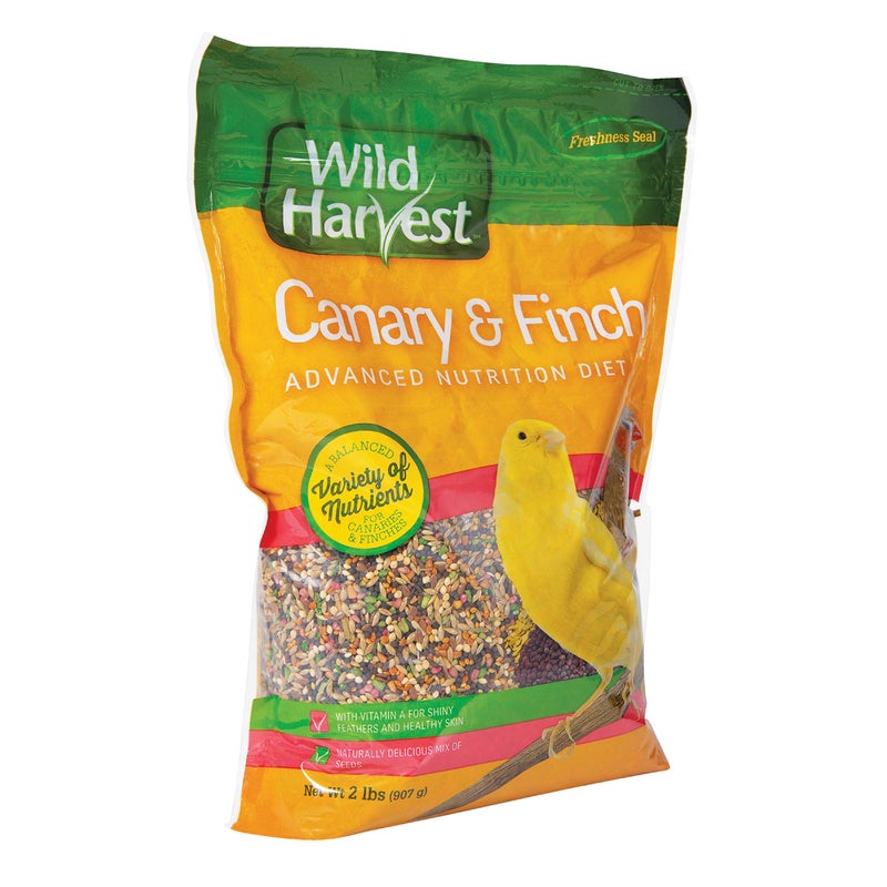 Wild Harvest Advanced Nutrition Diet Canary & Finch, Naturally Delicious Seed Mix With Vitamin A, 2 Pounds - Image 4