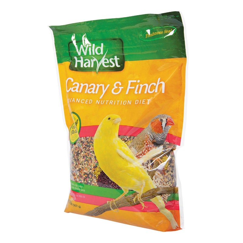 Wild Harvest Advanced Nutrition Diet Canary & Finch, Naturally Delicious Seed Mix With Vitamin A, 2 Pounds - Image 3