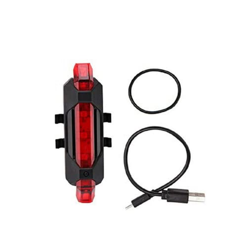 PANCIKAA Horn & Rear LED Front Light Combo | Cycling Safety Light with Fast-Charging | Rechargeable Taillight Waterproof Headlight | Cycle Bell for Commuter Bikes, Bicycle & Cycle - Image 5