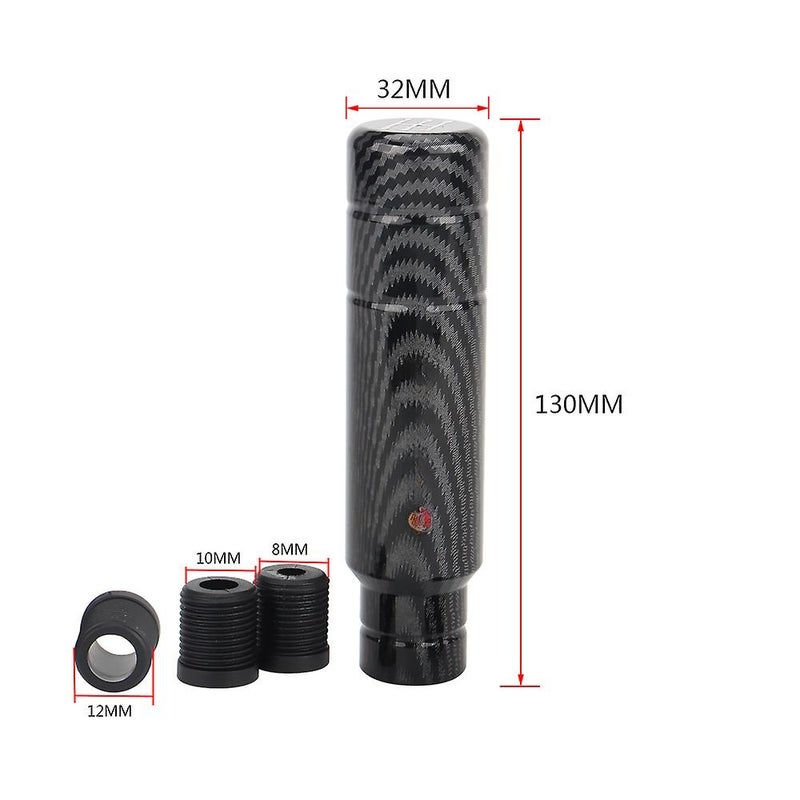 Gear Shift Knob: 1 Aluminum Knob With 3 Adapters - Universal Fit For Most Vehicles Direct Replacement No Modification Needed For Automatic Manual Transmission Vehicle Upgrade - Image 5