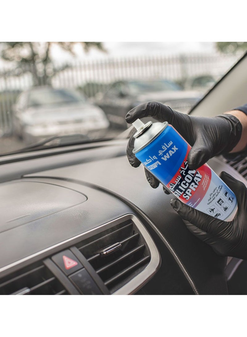 Safi WAX Safi Wax High Performance Silicone Spray - Multi-Use Lubricant and Protective Coating for Metal, Rubber, and Plastic - 200ml - Image 3