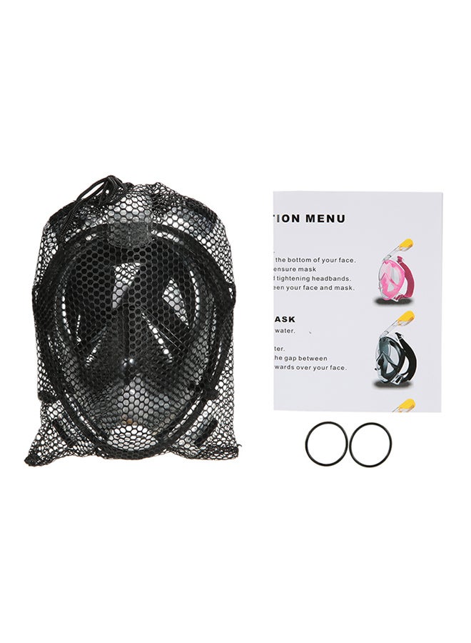 TOMSHOO Panoramic Full Face Snorkel Mask 0.46kg - Image 3