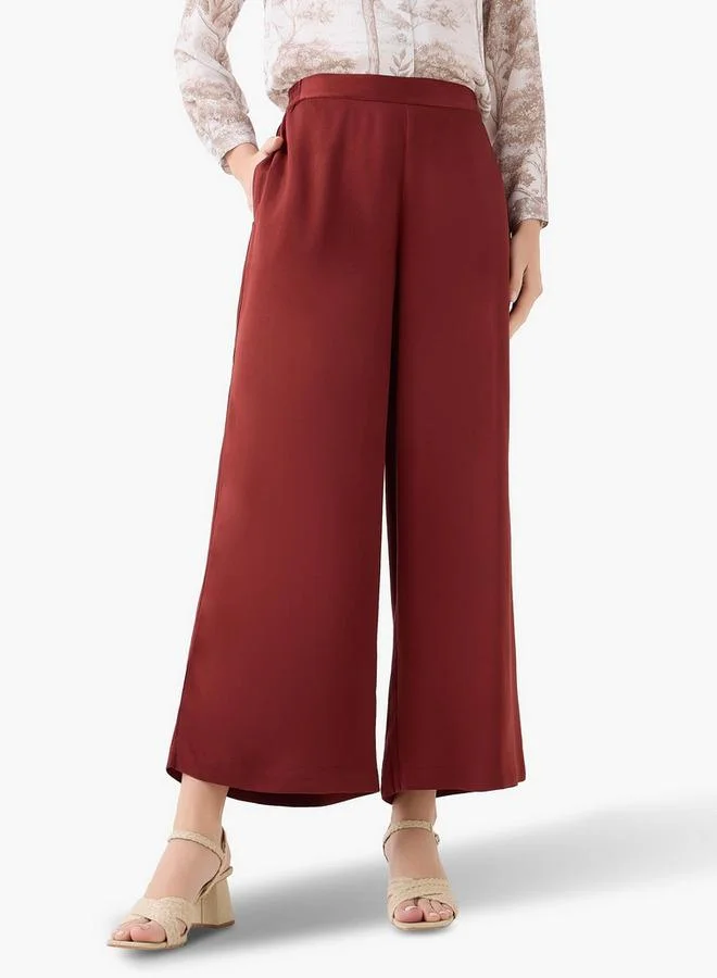 Splash FAV Basic Semi-Elastic Waist Viscose Pants