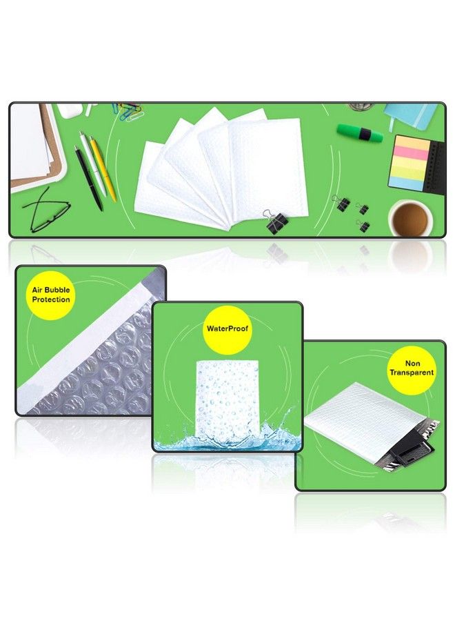 Sales4Less 1 Poly Bubble Mailers 7.25X12 Inches Shipping Padded Envelopes Self Seal Waterproof Cushioned Mailer 50 Pack White - Image 5