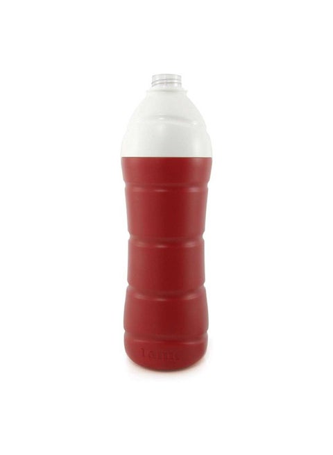 Tank Insulated Plastic Water Bottle 1.25L, Red, BPA Free