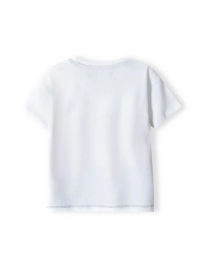 MINOTI Boys Summer Set T-Shirt and Shorts with Drawstring Waist