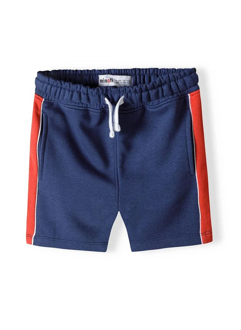 MINOTI Boys Summer Set T-Shirt and Shorts with Drawstring Waist